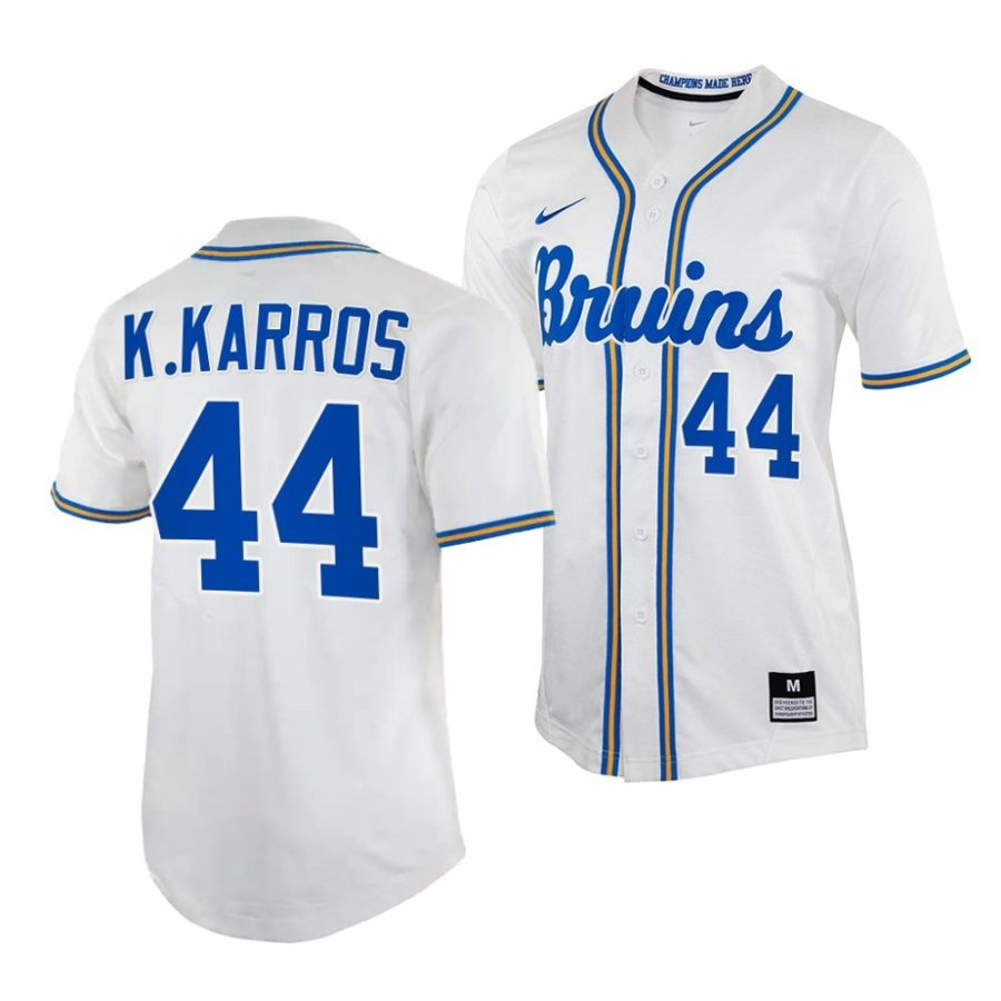 kyle karros ucla bruins 2022college baseball menreplica jersey scaled