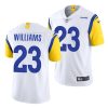 kyren williams los angeles rams 2022 nfl draft alternate limited men white jersey scaled