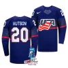 lane hutson away 2023 iihf world championship blue jersey scaled