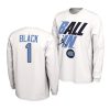 leaky black ball in bench 2022 ncaa march madness white shirt scaled