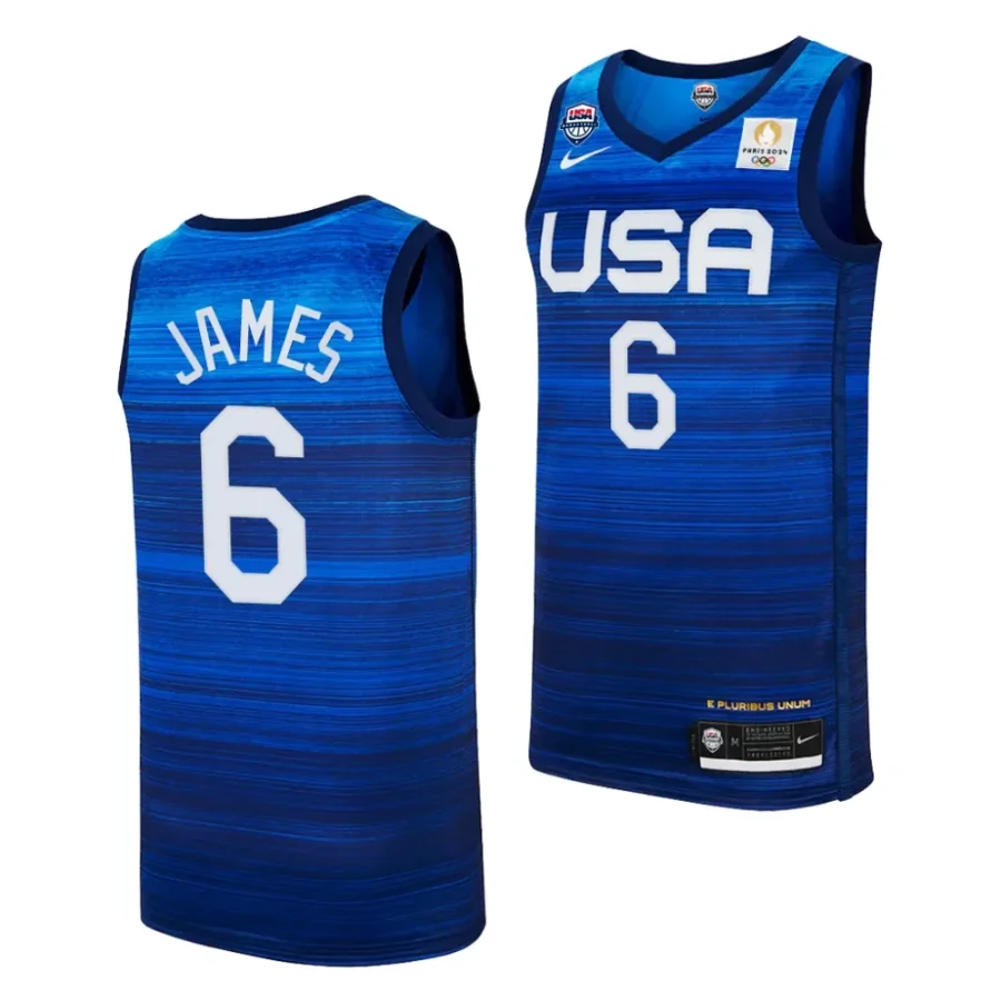 lebron james navy 2024 olympics games usa team jersey scaled