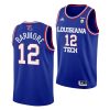 leon barmore blue college basketball retired number jersey scaled