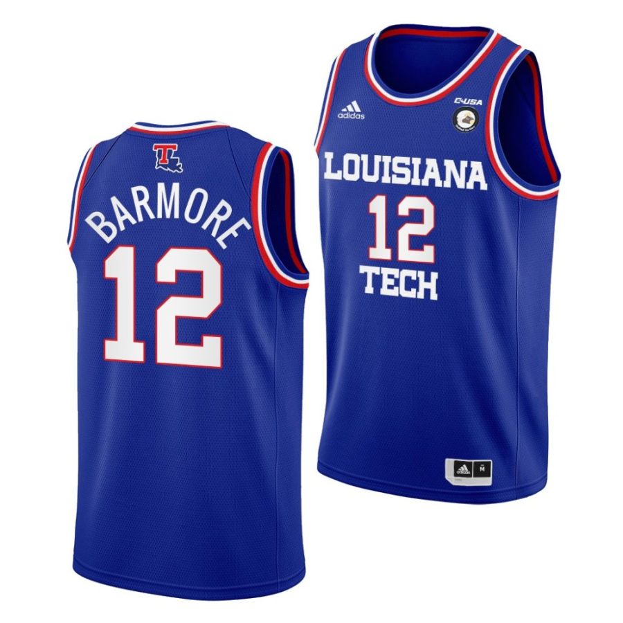 leon barmore blue college basketball retired number jersey scaled