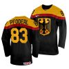 leonhard pfoderl away 2022 iihf world championship black jersey scaled