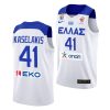 leonidas kaselakis greece fiba basketball world cup 2022 white home jersey scaled