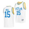 liangelo ball white college basketball throwback jersey scaled