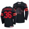 logan thompson replica 2022 iihf world championship black jersey scaled