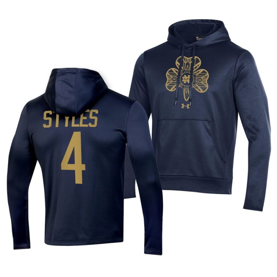 lorenzo styles navy 2022 shamrock series fleece pullover hoodie scaled
