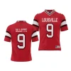 louisville cardinals ashton gillotte red nil player football jersey scaled