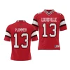 louisville cardinals jack plummer red nil player football jersey scaled