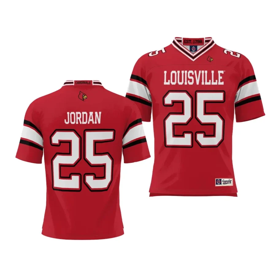 louisville cardinals jawhar jordan red nil player youth jersey scaled