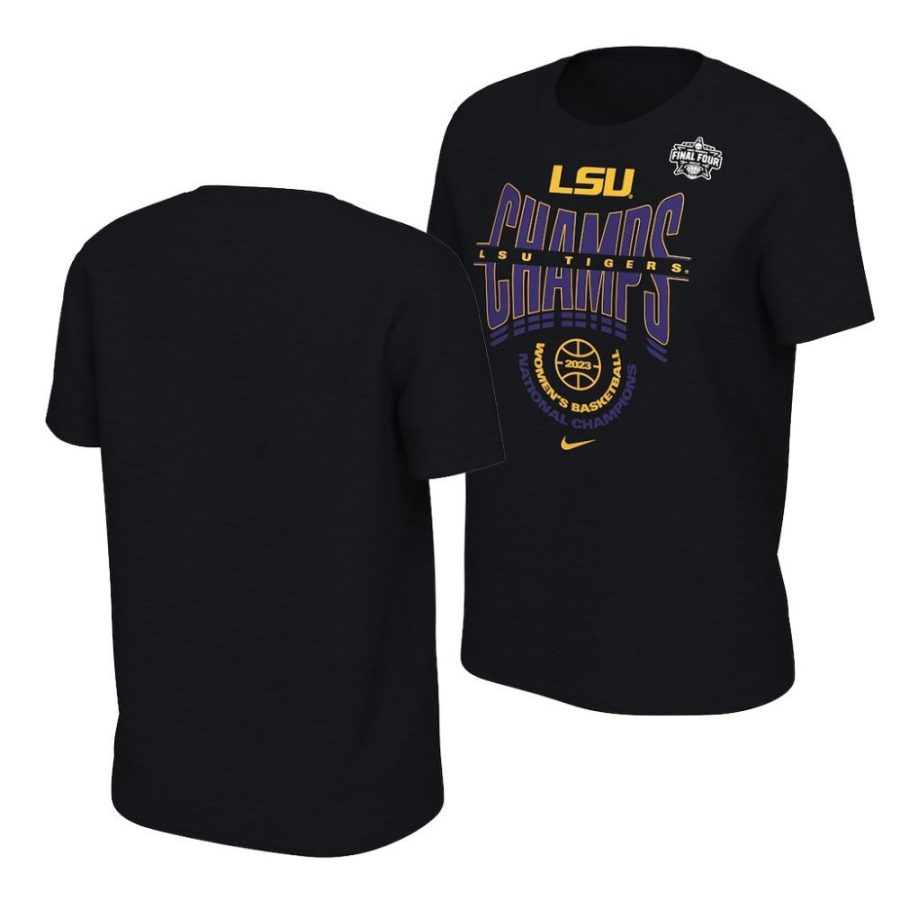 lsu tigers black 2023 ncaa womens basketball national champions locker room women t shirt scaled