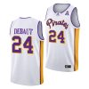 ludgy debaut ecu pirates college basketball 2022 23 jersey scaled