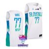 luka doncic white mvp europe qualifiers 2023 fiba world cup slovenia jersey scaled
