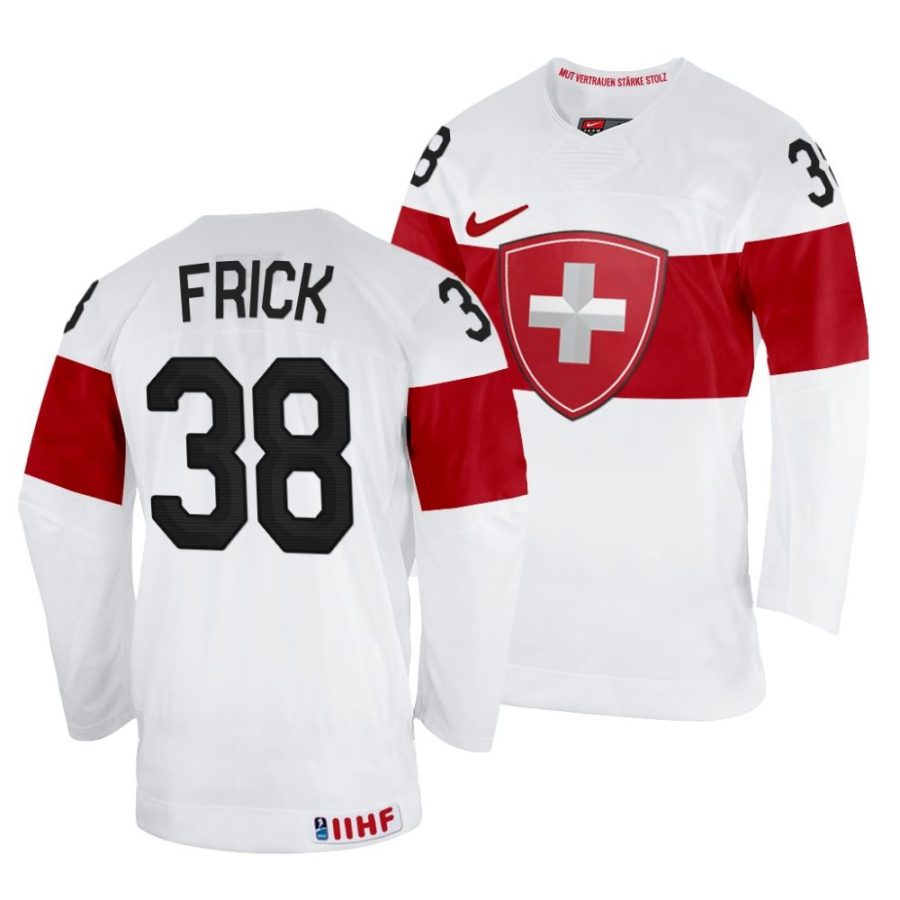 lukas frick home 2022 iihf world championship white jersey scaled