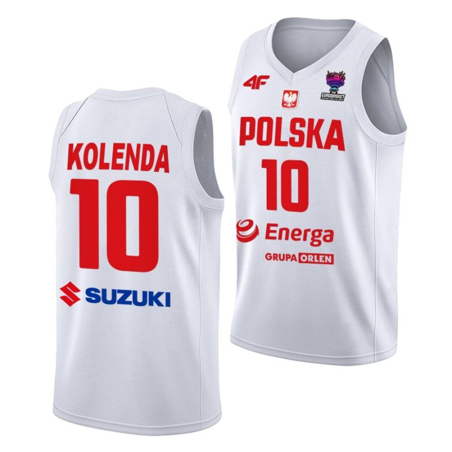 lukasz kolenda poland fiba eurobasket 2022 white home jersey scaled