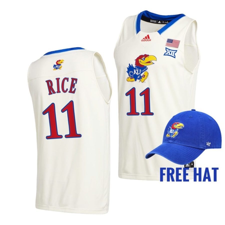 m.j. rice white college basketball free hat jersey scaled