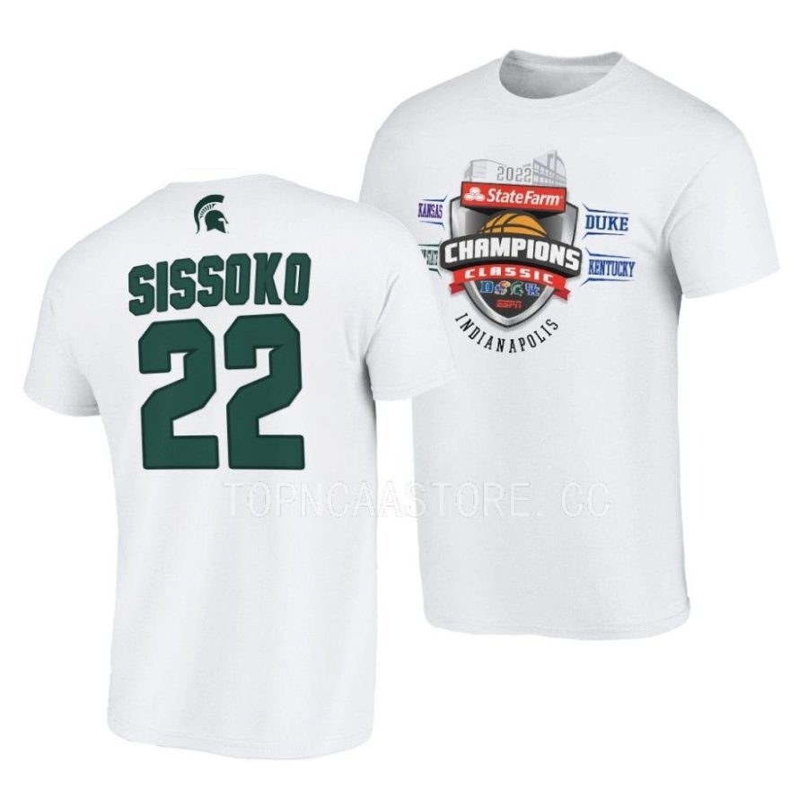 mady sissoko shield skyline 2022 champions classic white shirt scaled