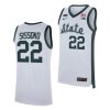 mady sissoko white retro basketballlimited michigan state spartans jersey scaled