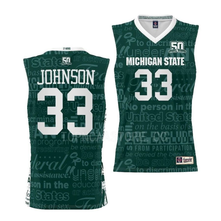 magic johnson michigan state spartans 2022 title ix jersey scaled