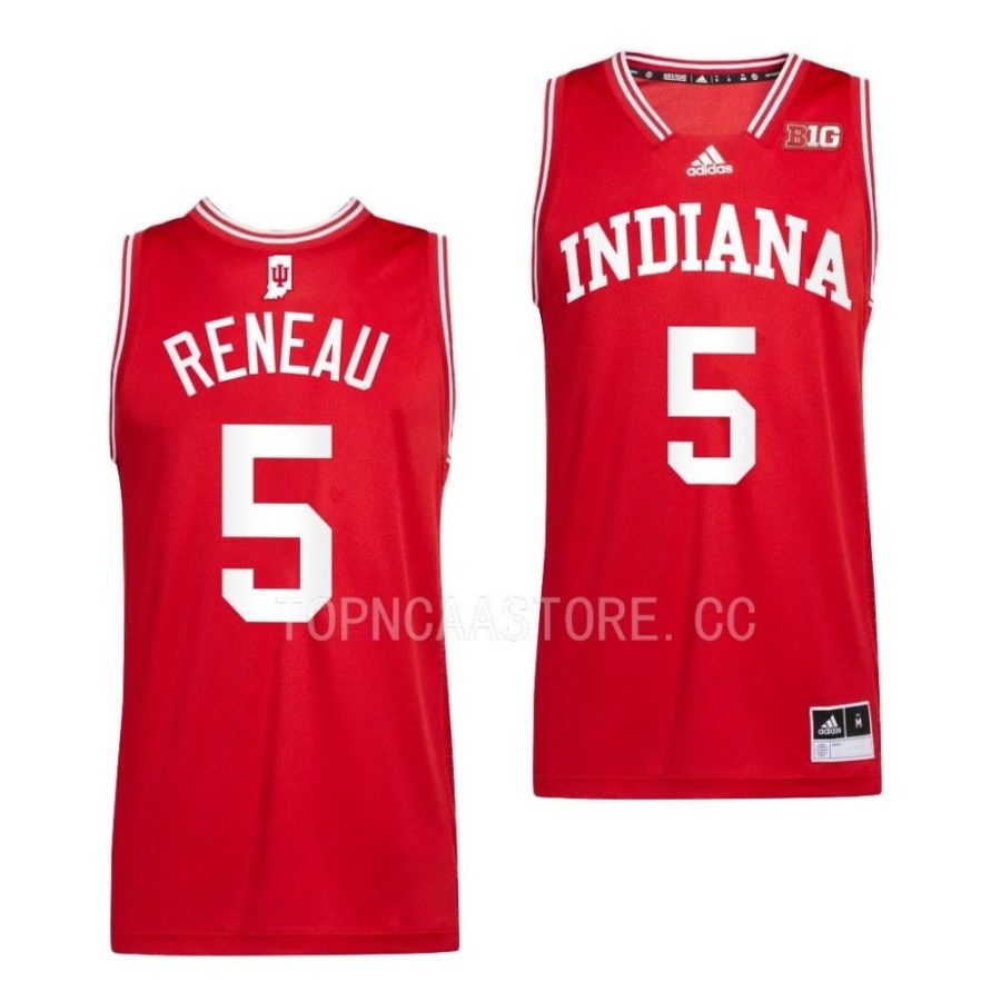 malik reneau indiana hoosiers college basketball 2022 23 jersey scaled