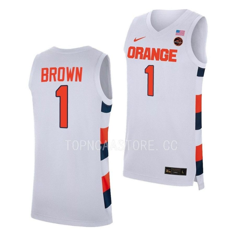 maliq brown syracuse orange college basketball 2022 23 replica jersey scaled