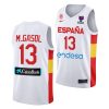 marc gasol spain 2022 fiba eurobasket champions white home jersey scaled