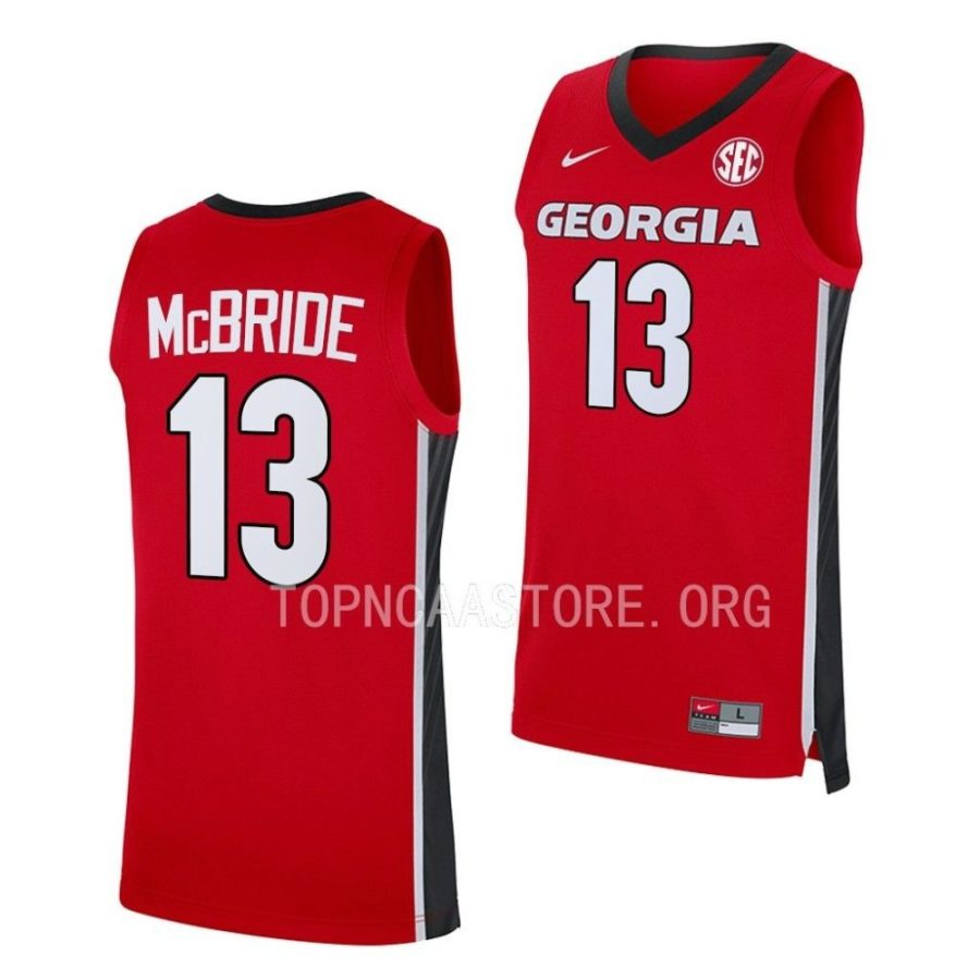 mardrez mcbride georgia bulldogs away basketball 2022 23 replica jersey scaled