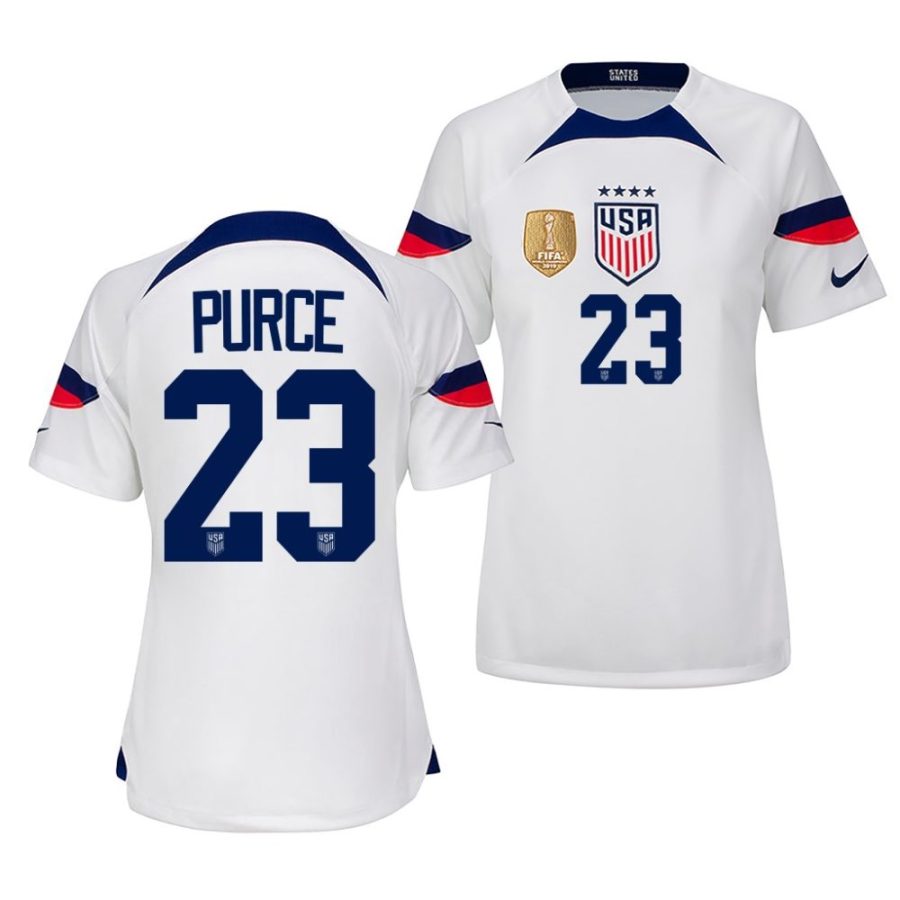 margaret purce white uswntfifa badge women jersey scaled