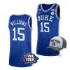 mark williams duke blue devils royal 2022 march madness final four basketball jersey scaled