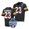 maryland terrapins colby mcdonald black 2023 music city bowl jersey scaled