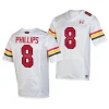 maryland terrapins jordan phillips white 2023special game throwback football jersey scaled