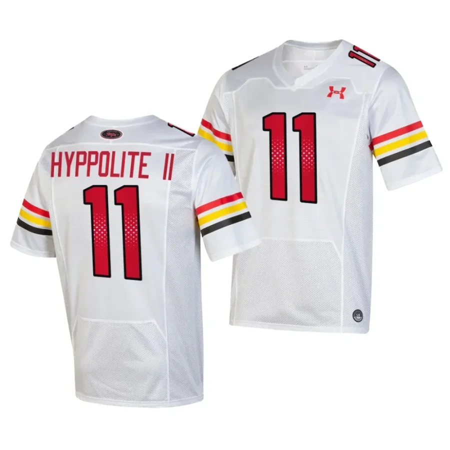maryland terrapins ruben hyppolite ii white 2023special game throwback football jersey scaled