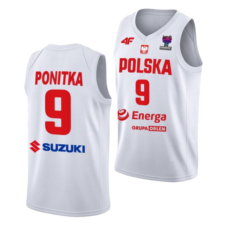 mateusz ponitka poland fiba eurobasket 2022 white home jersey scaled