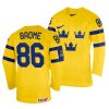 mathias brome home 2022 iihf world championship yellow jersey scaled