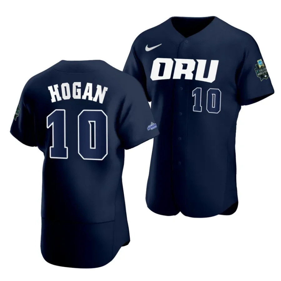 matt hogan oral roberts golden eagles 2023 college world series menncaa baseball jersey scaled