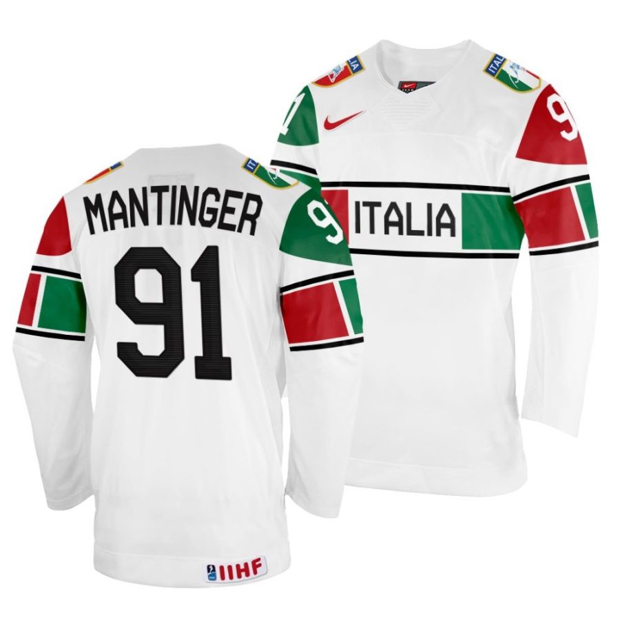 matthias mantinger white 2022 iihf world championship italy home jersey scaled