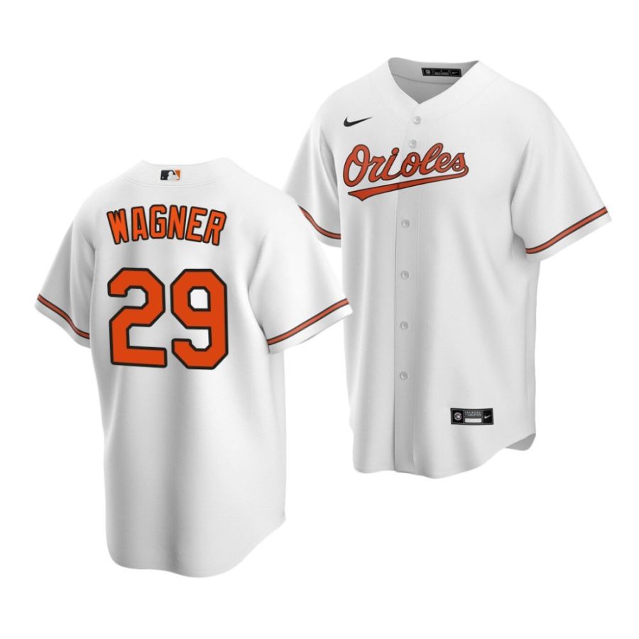 max wagner orioles home 2022 mlb draft replica white jersey scaled