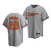 max wagner orioles road 2022 mlb draft replica gray jersey scaled