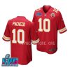 men chiefs isiah pacheco red super bowl lvii game jersey scaled