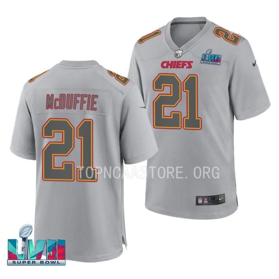 men chiefs trent mcduffie gray super bowl lvii atmosphere fashion jersey scaled