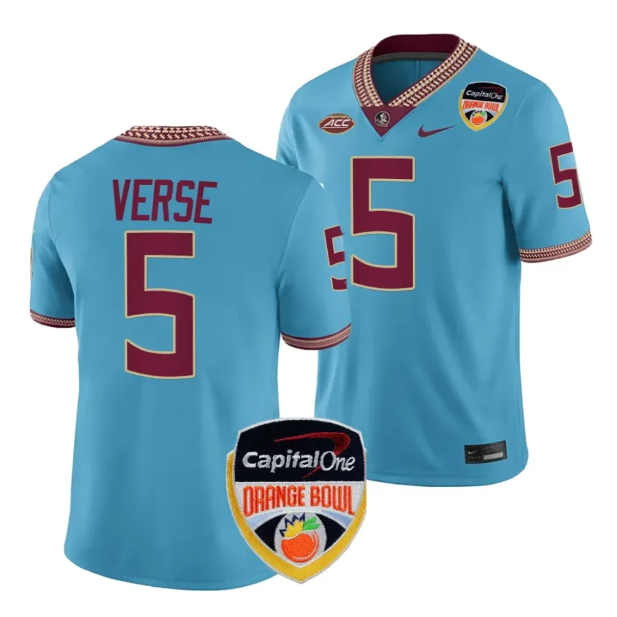 men florida state seminoles jared verse blue 2023 orange bowl college football playoff jersey scaled