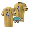 men georgia tech yellow jackets dontae smith brown 2023 gasparilla bowl football jersey scaled