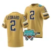 men georgia tech yellow jackets dylan leonard brown 2023 gasparilla bowl football jersey scaled