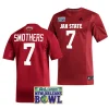 men jacksonville state gamecocks logan smothers red 2023 new orleans bowl football jersey scaled