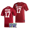 men jacksonville state gamecocks sean brown red 2023 new orleans bowl football jersey scaled