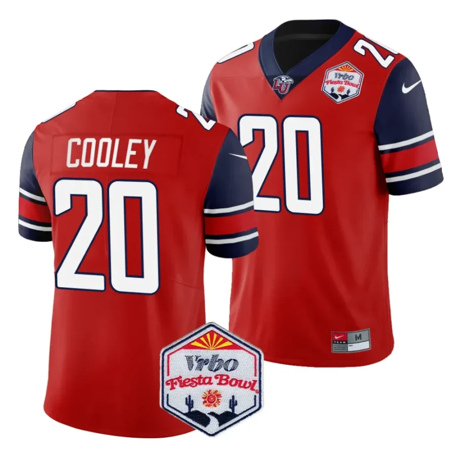 men liberty flames quinton cooley red 2024 fiesta bowl college football playoff jersey scaled