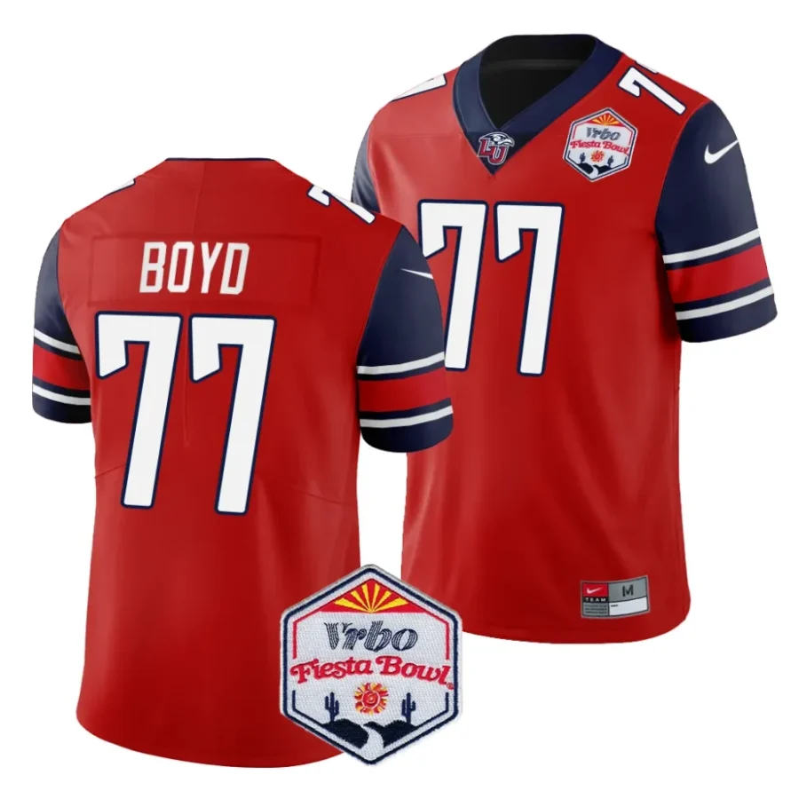 men liberty flames tajh boyd red 2024 fiesta bowl college football playoff jersey scaled