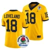 men michigan wolverines colston loveland maize 2024 rose bowl college football playoff jersey scaled