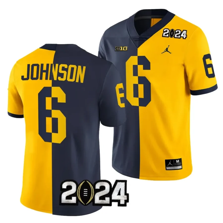 men michigan wolverines cornelius johnson mazie navy 2024 college football playoff national championship jersey scaled